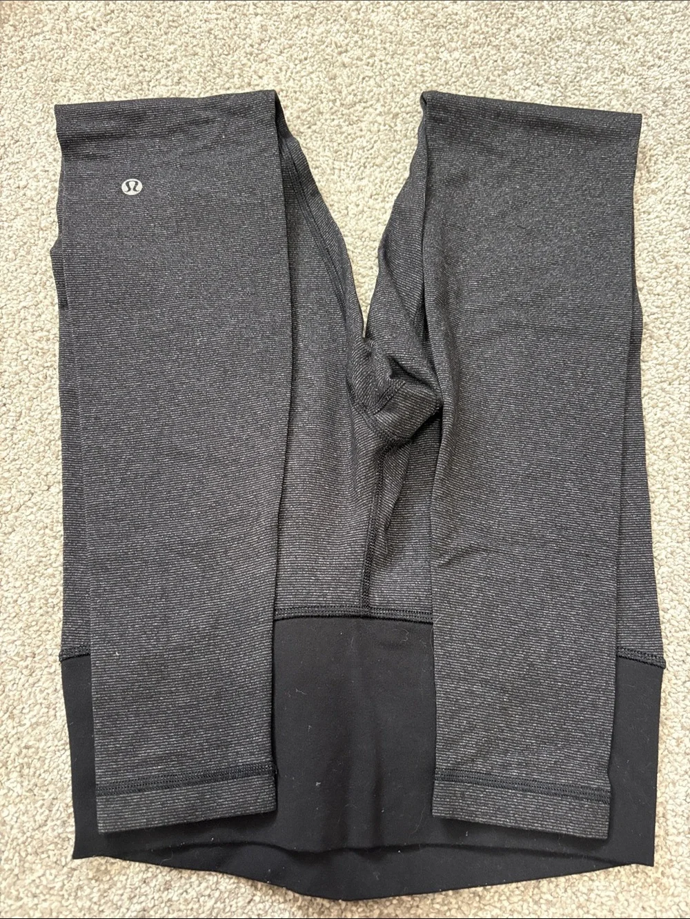 Lululemon Black/Gray Leggings